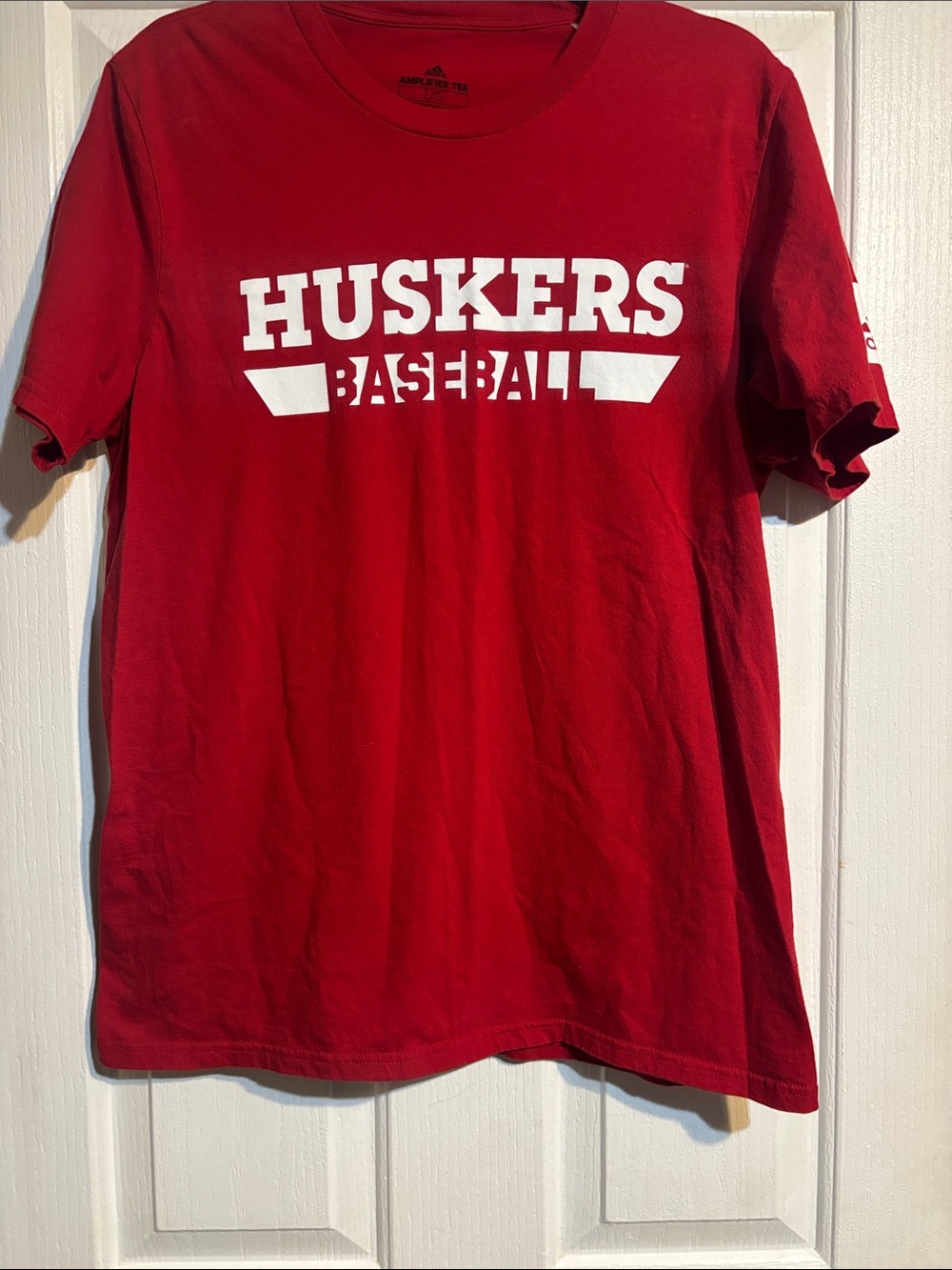 adidas Huskers Baseball Short Sleeve Tee